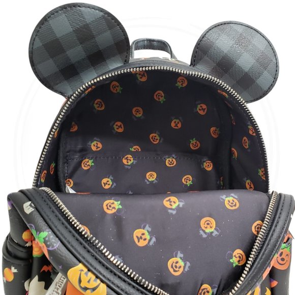 Loungefly Disney Parks 2021 Minnie Mouse Halloween Mini Backpack - Picture 9 of 9